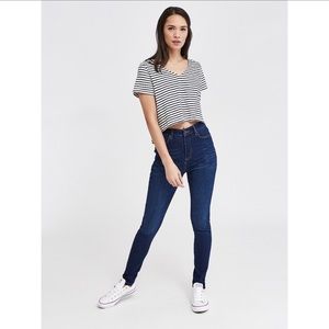 Tailor Made ultra high rise skinny jeans